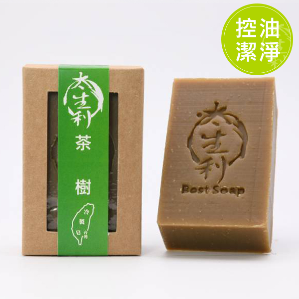 【利盛行x太生利】茶樹皂-台灣冷製手工皂, , large