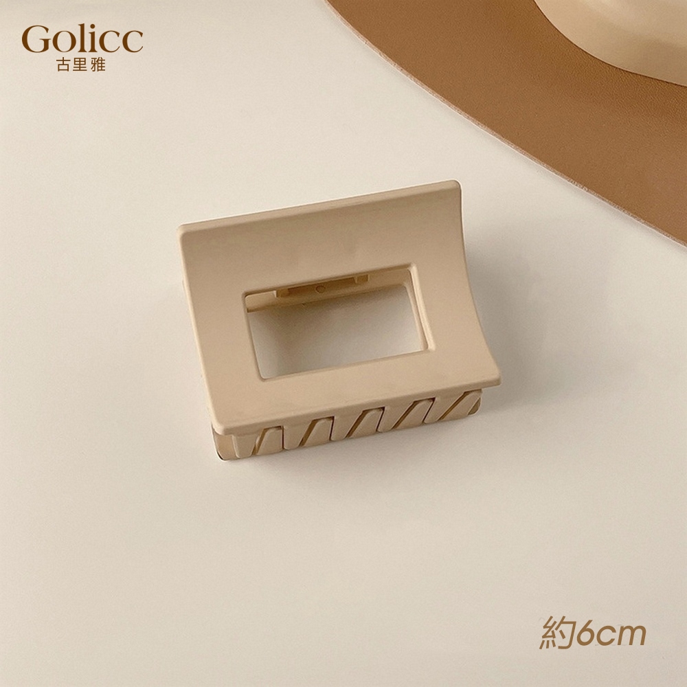 【Gulicc 】古莉可 髮夾 韓式ins奶茶系鯊魚夾(5入), , large