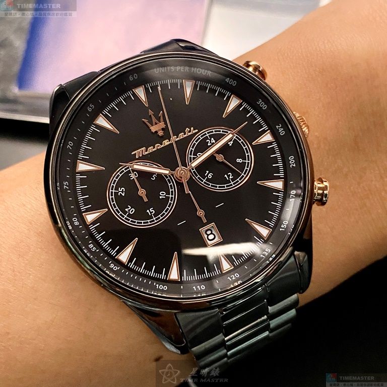 [TIMEMASTER] MASERATI watch, 46mm, R8873646001, , large