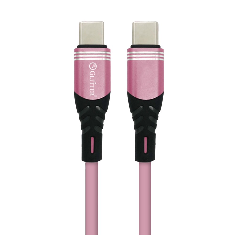 GliTTER GT-2529 USB-C to USB-C Foldable Fast Charging Cable 0.3M PD/QC Fast Charging High-speed charging transmission, , large