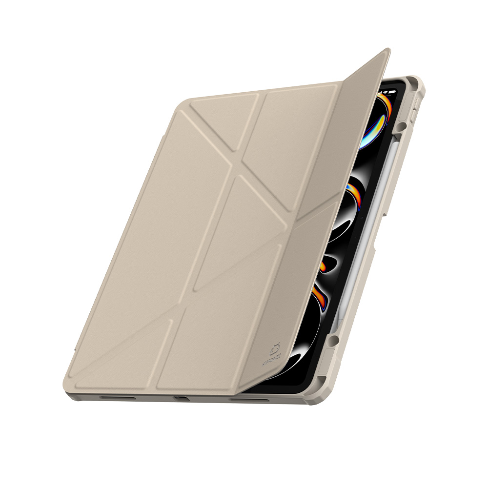 【HIPPORIZZ】 iPad Pro 13吋 (2024/2025) Origo 晶透筆槽防摔殼 星光色, , large