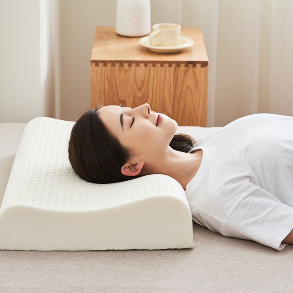 【Albert bedding】LatexPillow-Curve, , large