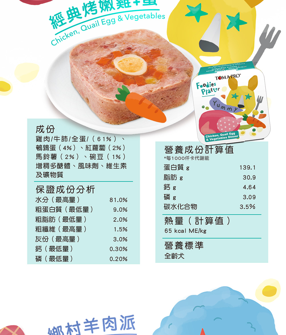 【優格】吃貨拼盤 全齡犬用主食餐盒 狗罐頭 100g*24盒/箱(全齡犬/犬主食餐盒/犬餐盒/犬罐), , large
