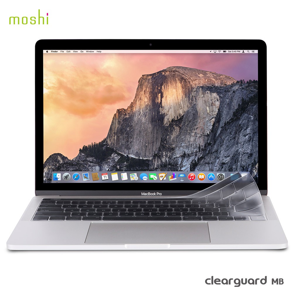 Moshi ClearGuard for MacBook 超薄鍵盤膜（多款, 適用機型請見商品詳情, 美版US, 透明）, , large