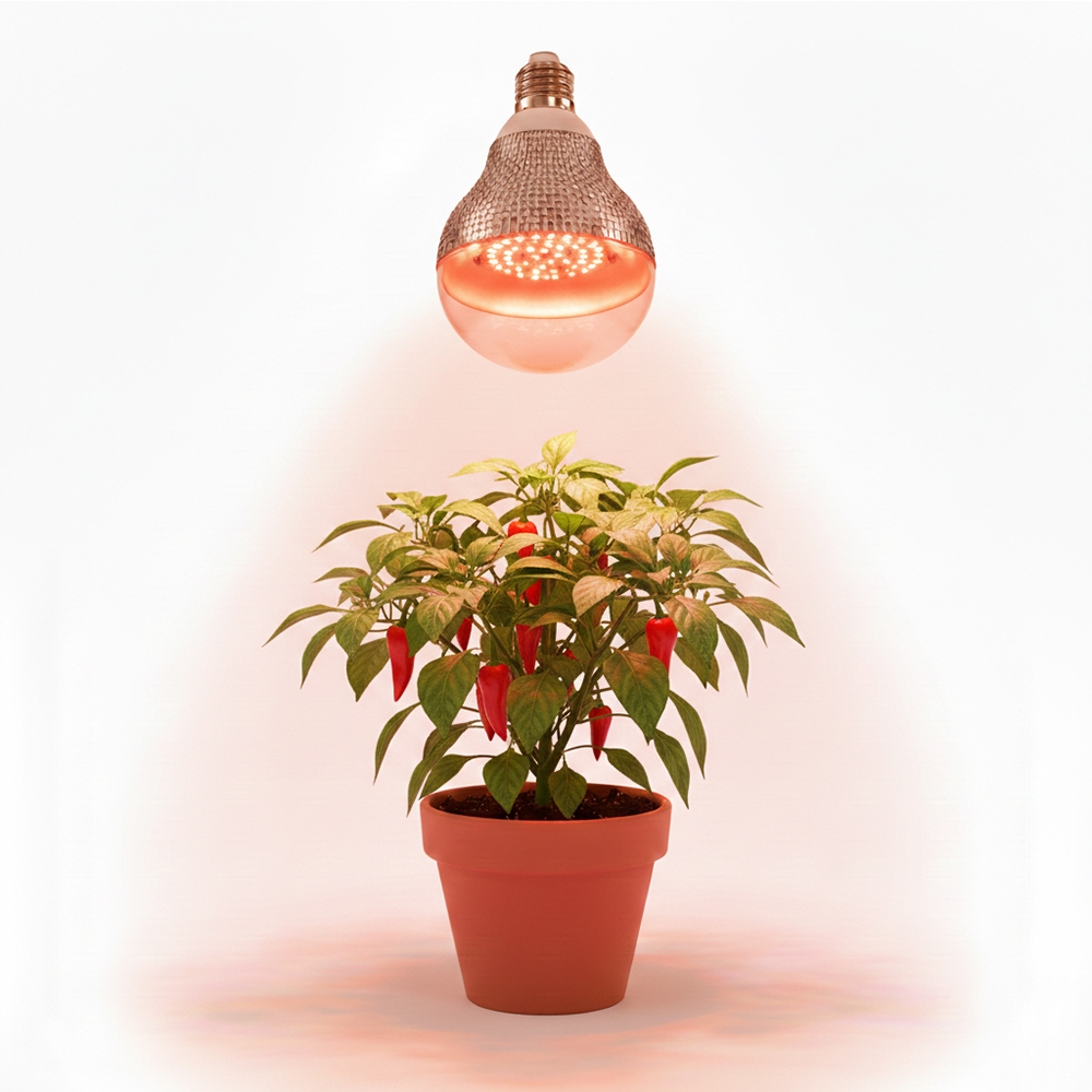 【君沛】加強型光譜 15W植物燈泡 E27 抑制徒長 誘導顯色 多肉控型 觀葉植物 塊根補光 專業生長燈 室內燈養首選, , large