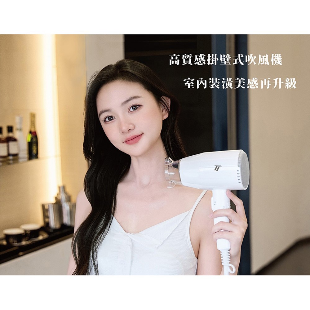 達新牌掛壁式吹風機 (按鍵開關) TS-1899P, , large