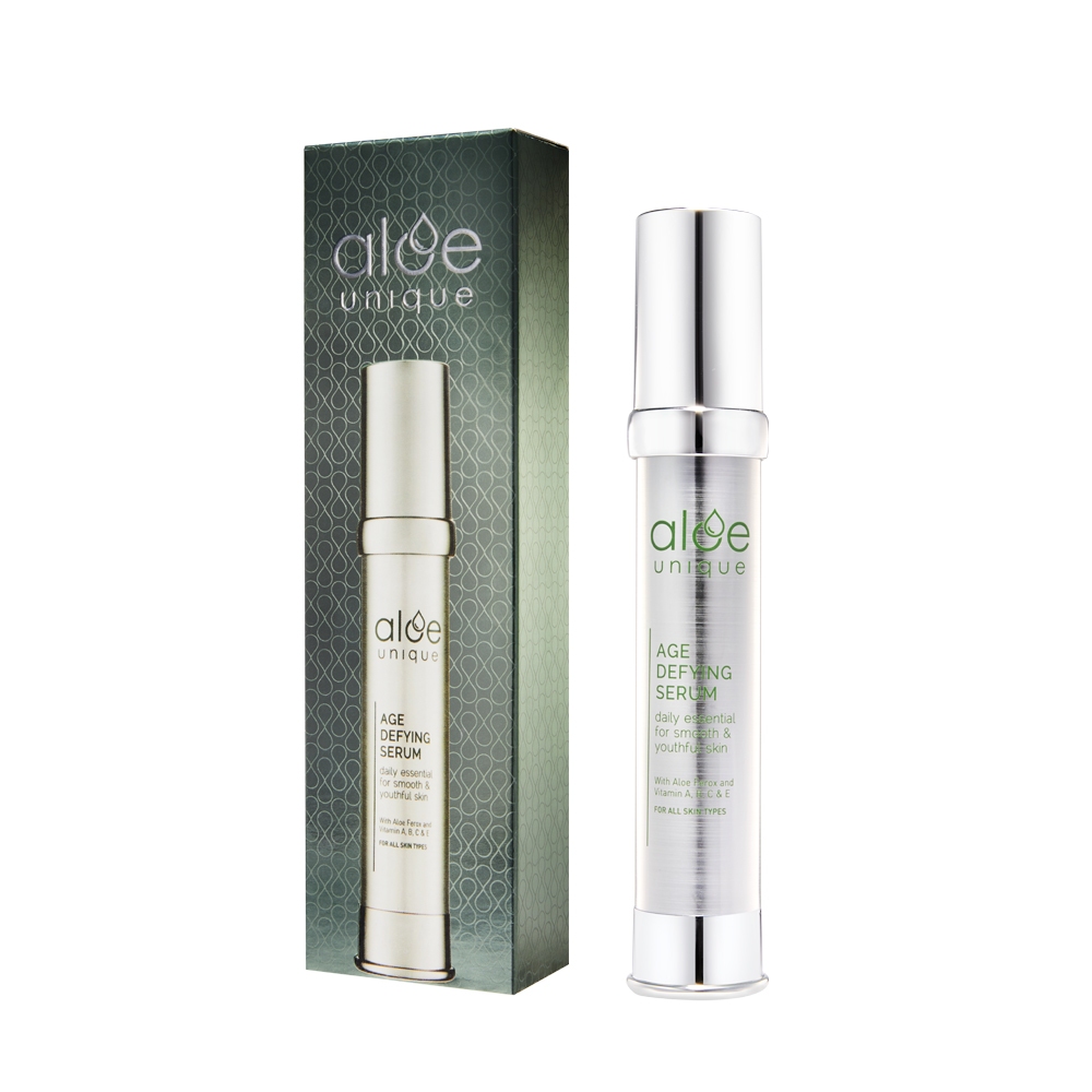 aloe unique 優尼客 蘆薈緊緻保濕精華 30ml 修護 玻尿酸, , large