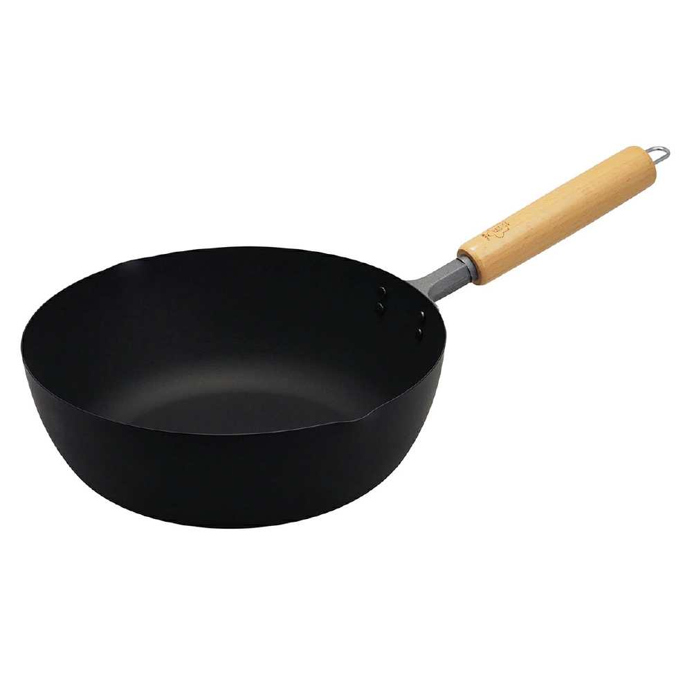 Japanese Iwagane-Pattern Wok, 24 cm, , large