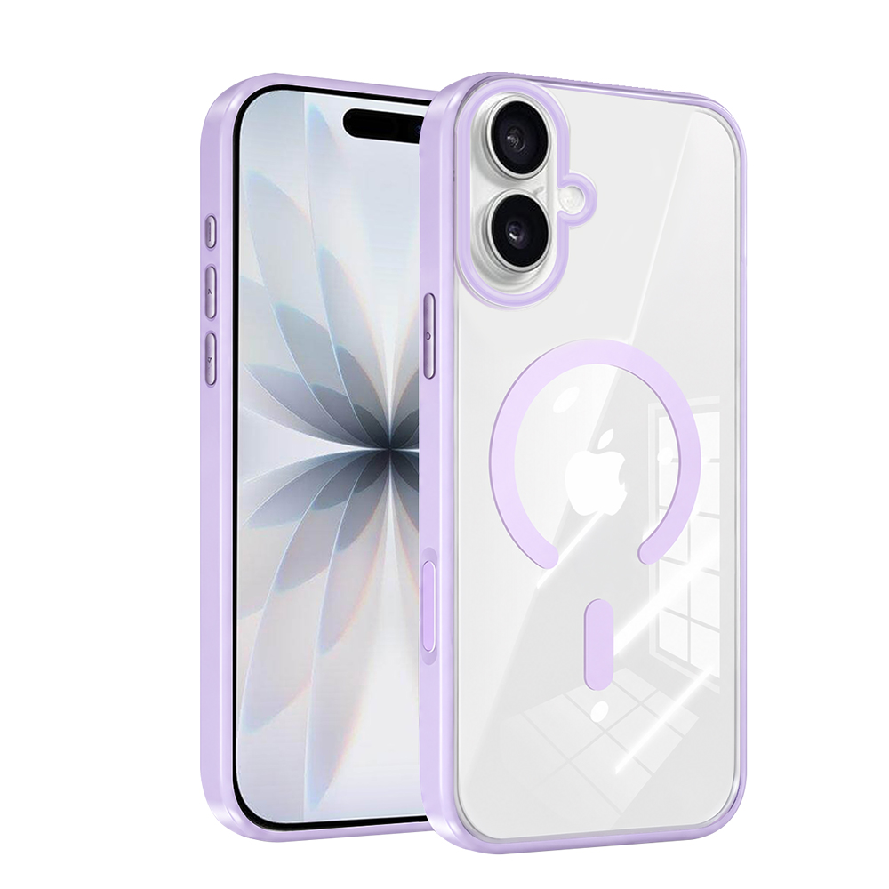 VOORCA 清新糖果色 iPhone 16 6.1吋 N52晶透磁吸保護殼 手機殼, , large