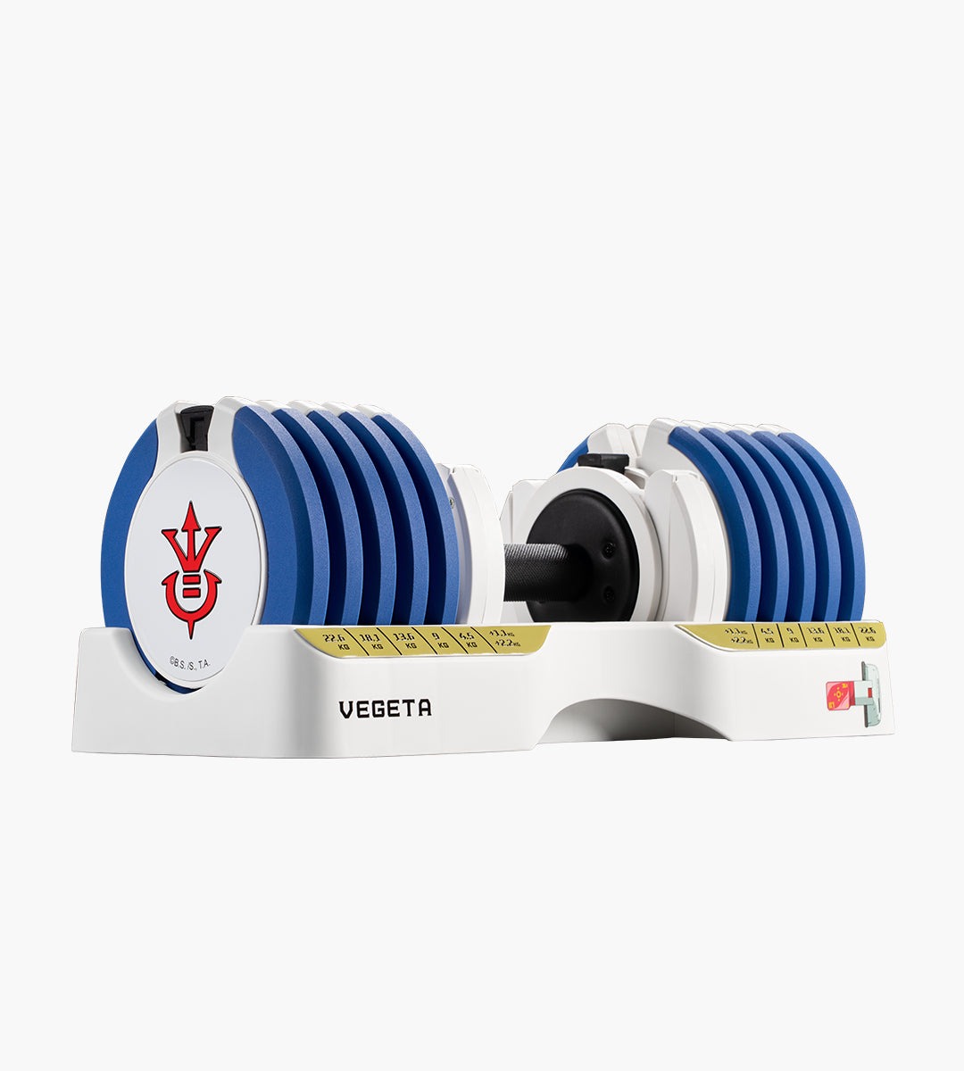 Dragon Ball Z 25KG (55LB) Adjustable Dumbbell (Vegeta), , large