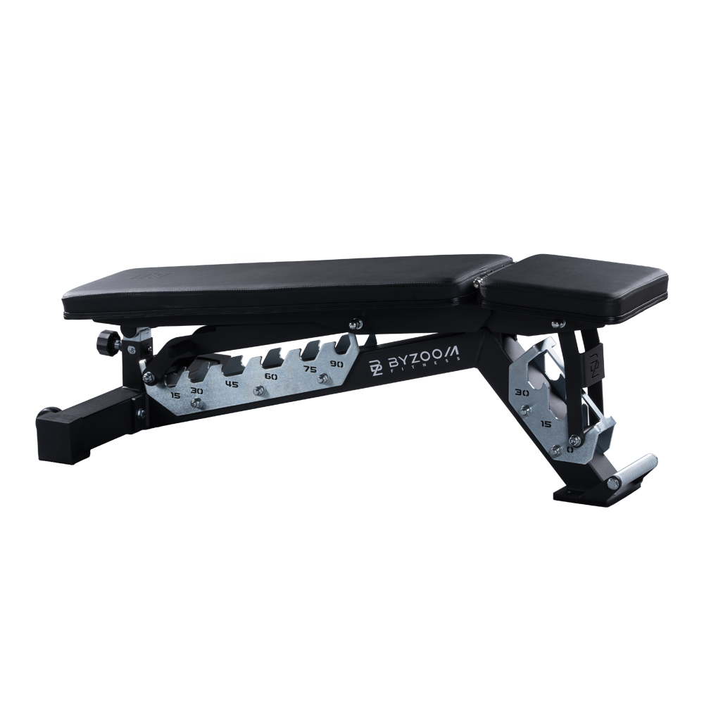 【BYZOOM FITNESS】Power series 負角度調整健身椅(黑), , large