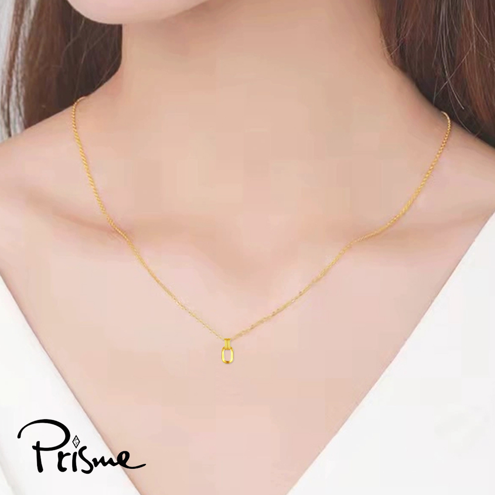 【Prisme Gold】黃金項鍊 招財福袋 鍊墜項鍊 (金重：約0.02錢&plusmn;0.01), , large
