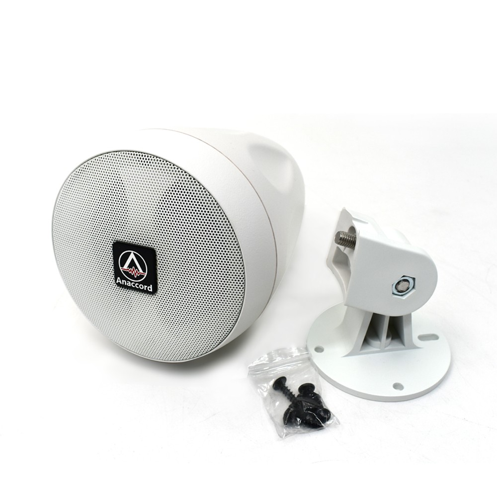 Anaccord 雅那歌音響 Eclipse HT-40T | 4吋+IPX66防水 多情境喇叭 | 兩用壁掛 戶外景觀 裝潢設計 室內設計（含變壓器）一組+壁掛配件 |, , large