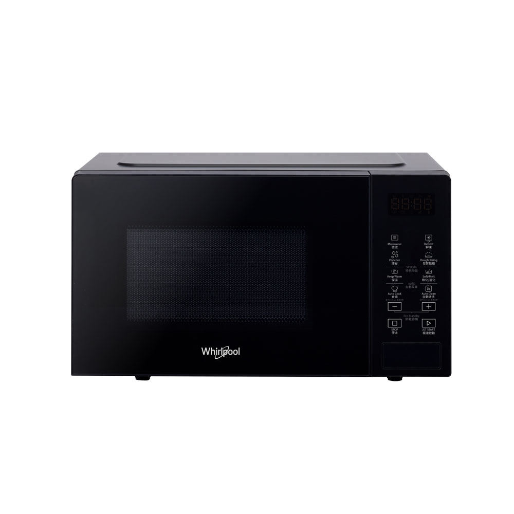 Whirlpool 惠而浦 20L 電子式微波爐 夜空黑 MWP201EBT, , large