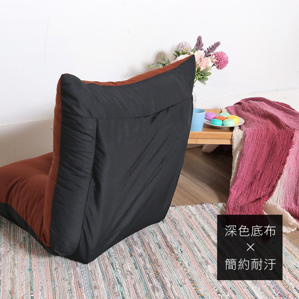 [台客嚴選] 紛彩小胖輕巧和室椅 台灣製 休閒椅 兒童椅 懶人椅 床上椅, , large