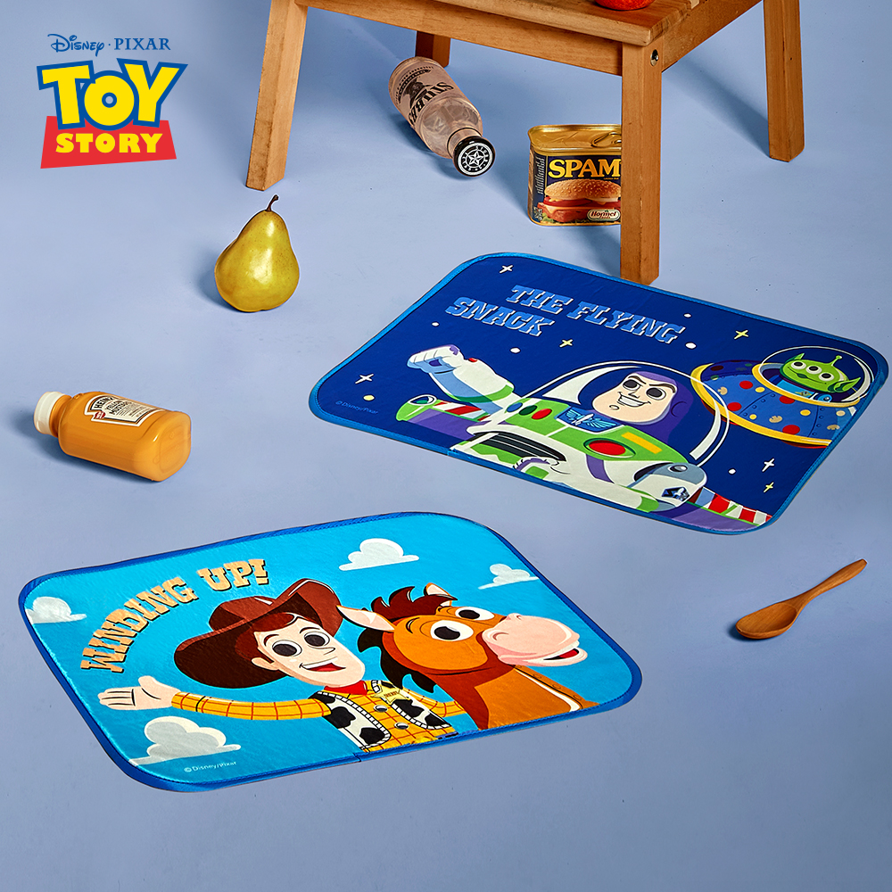 Disney Toy Story Non-Slip Table Mats (2-Pack) - Woody/Buzz, , large