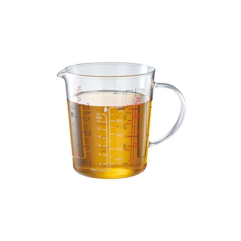 PEARL HORSE Measuring Glass Cup 500cc, , large