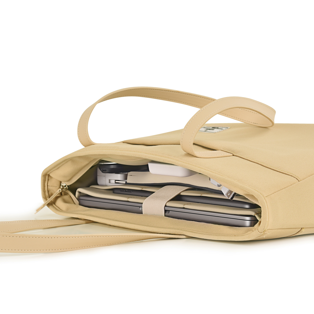 【WiWU】Ora Tote Bag 16"-Beige, , large