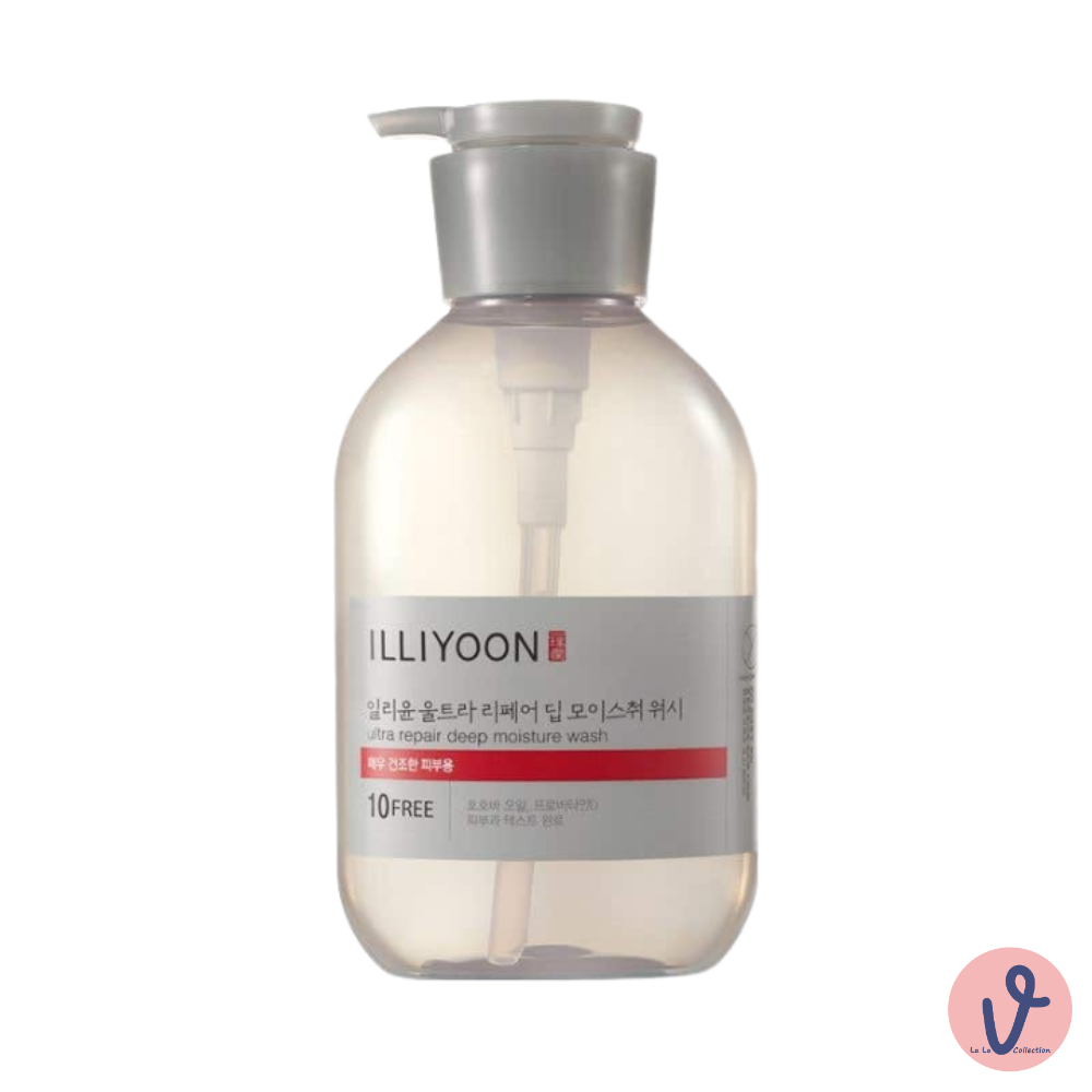 [LaLa V]韓國 ILLIYOON 一理潤 高效修護保濕沐浴露 500ml, , large