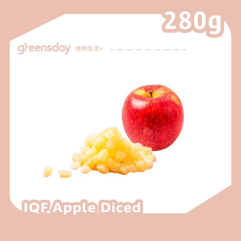 [greensday]冷凍蘋果丁 280g, , large