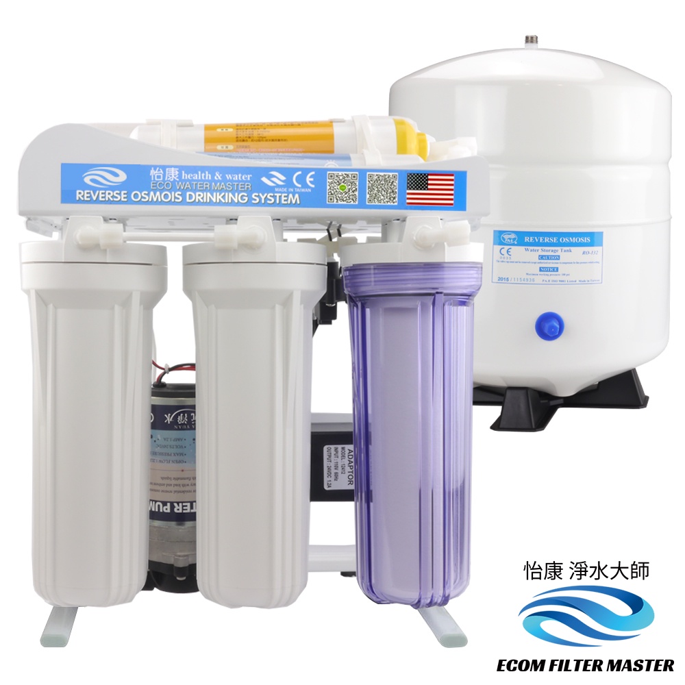 【怡康淨水】單純麥飯石六道櫥下型 RO630淨水機, , large