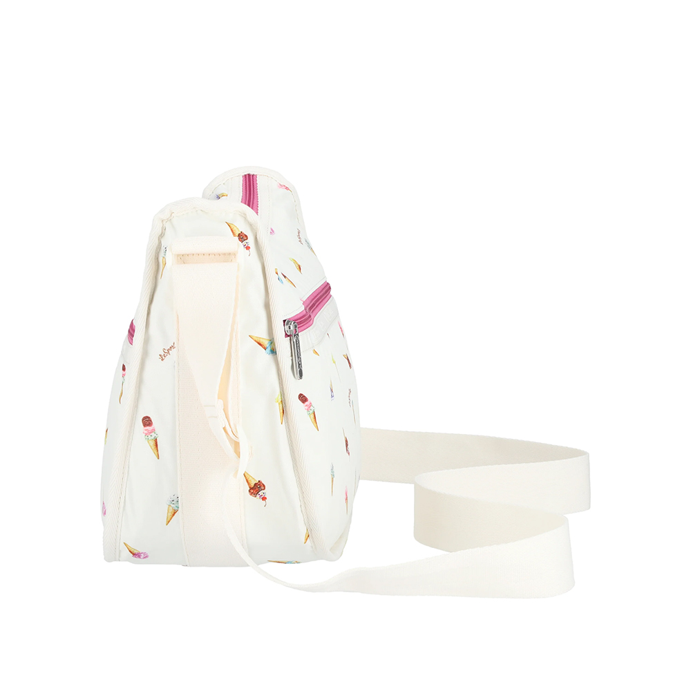 Lesportsac Classic Hobo 經典斜背包 側背包 旅用通勤包 送禮 禮物 推薦 女包(繽紛冰淇淋), , large