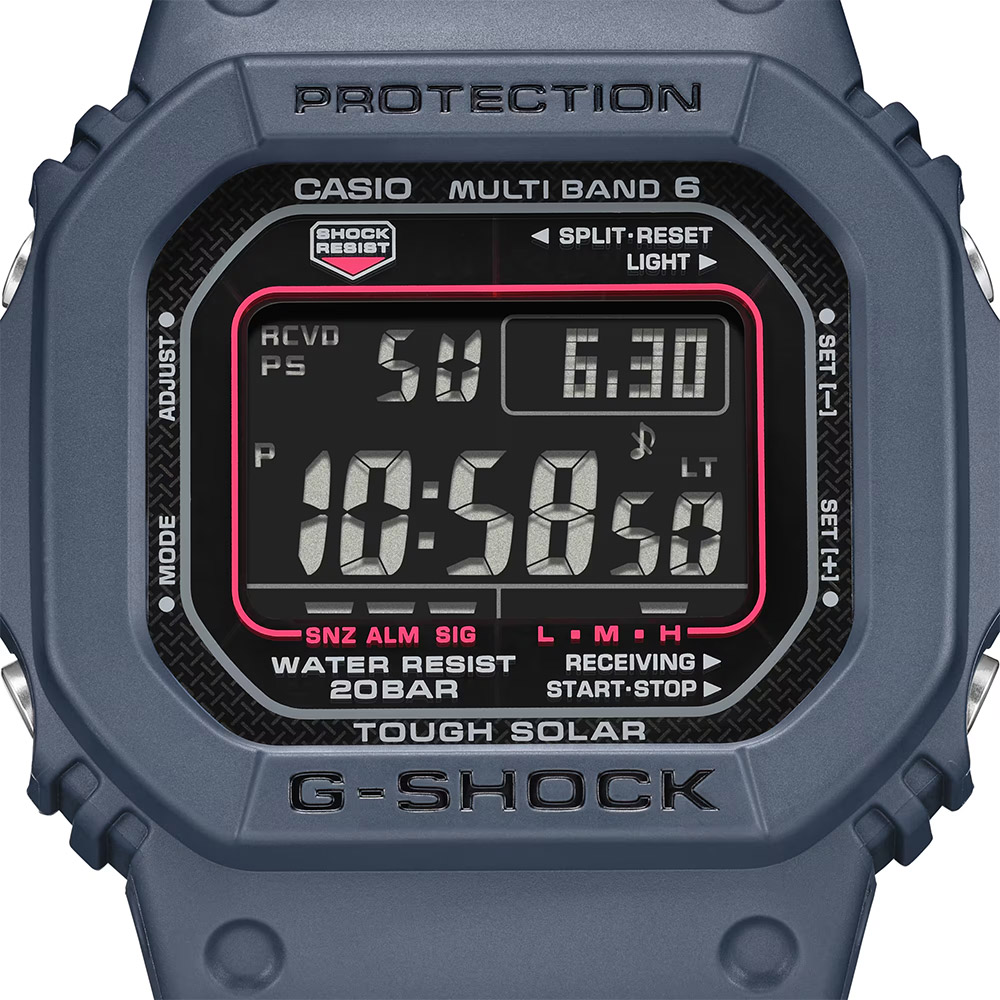 CASIO 卡西歐G-SHOCK 經典方形太陽能電子錶 手錶 學生錶 送禮 禮物 推薦(GW-M5610U-2), , large