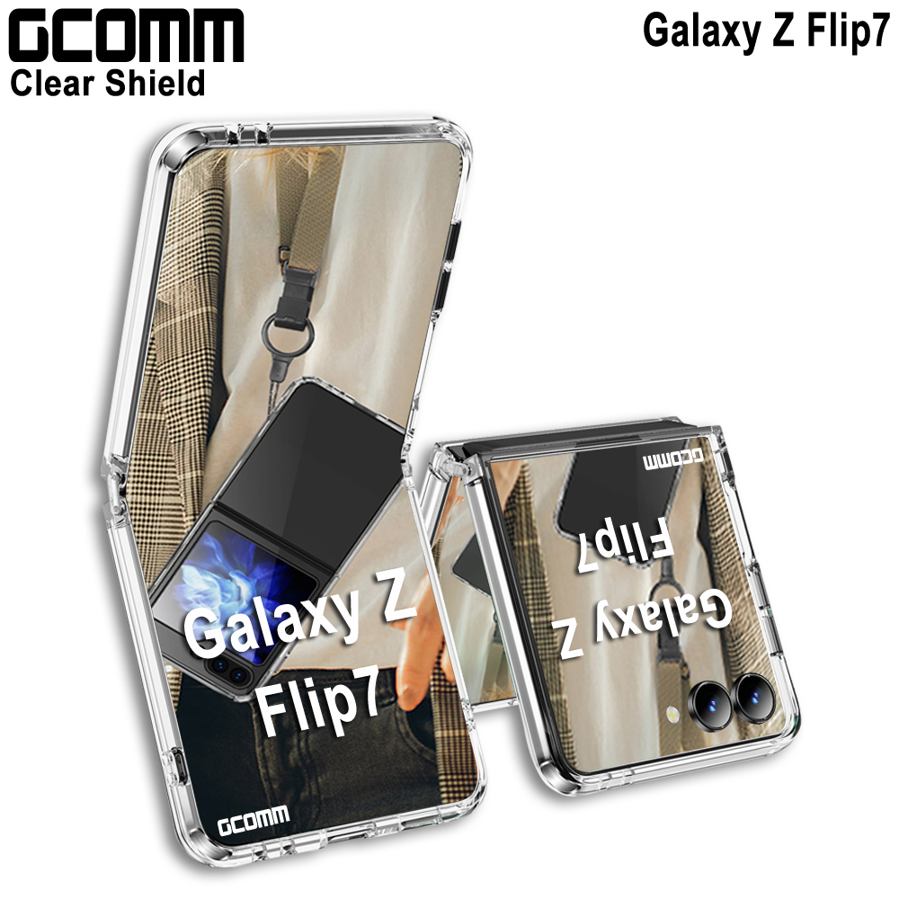 [GCOMM] Samsung Z Flip7 Clear Shield , , large