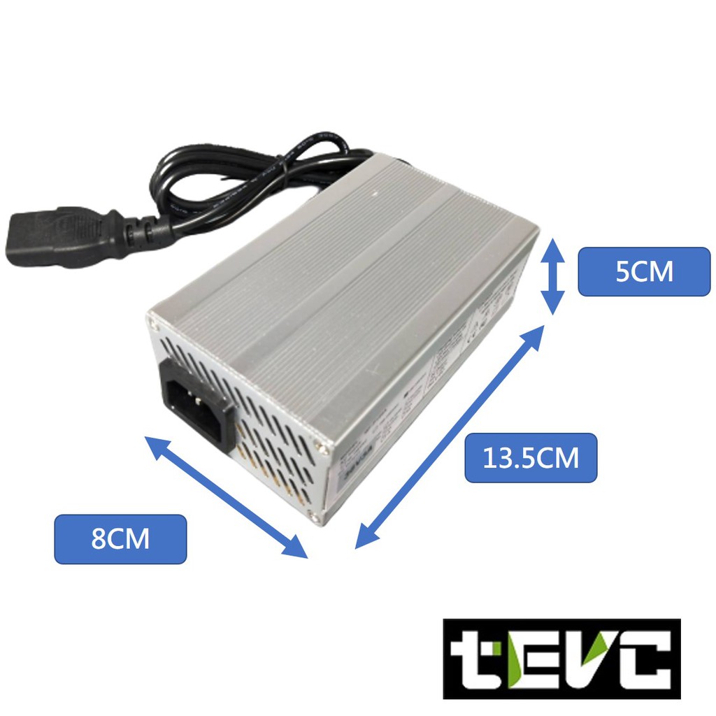 《tevc》L008 充電器 鉛酸 電池 36V-3A 電動車 自行車 滑板車 腳踏車 充電機 鋁合金外殼, , large