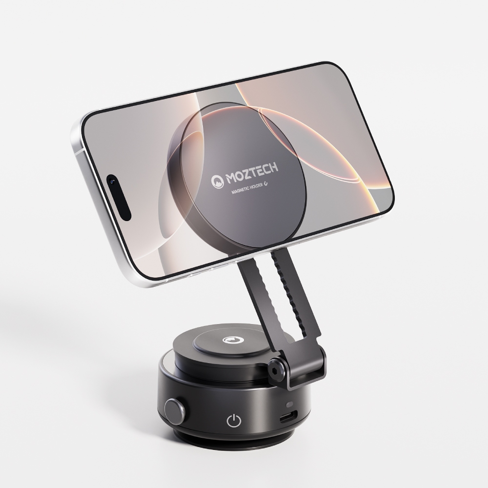 MOZTECH Vacuum Suction Phone Mount, , large