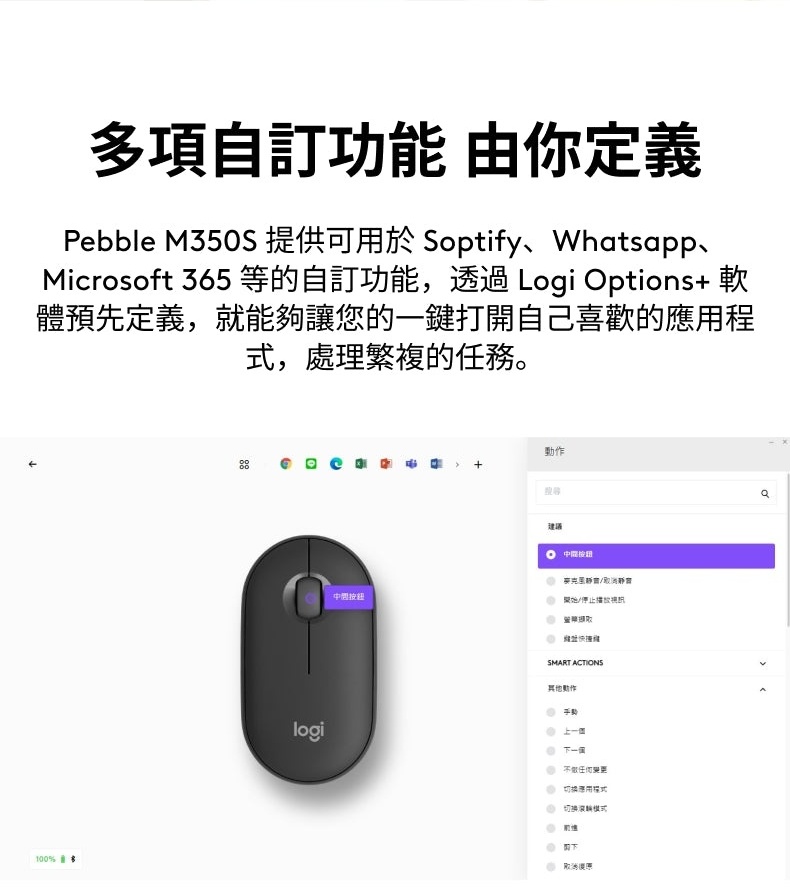 Logitech computer mouse, , large