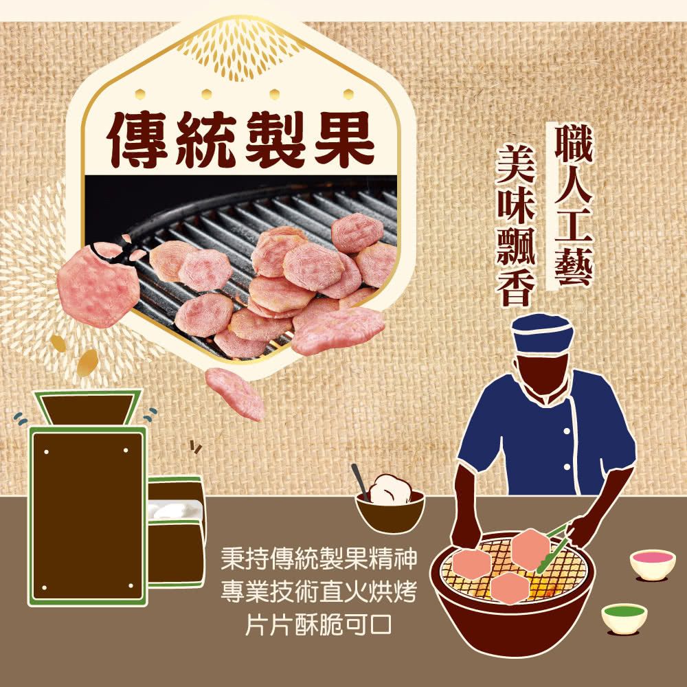 米小餅-紅麴口味(米果), , large