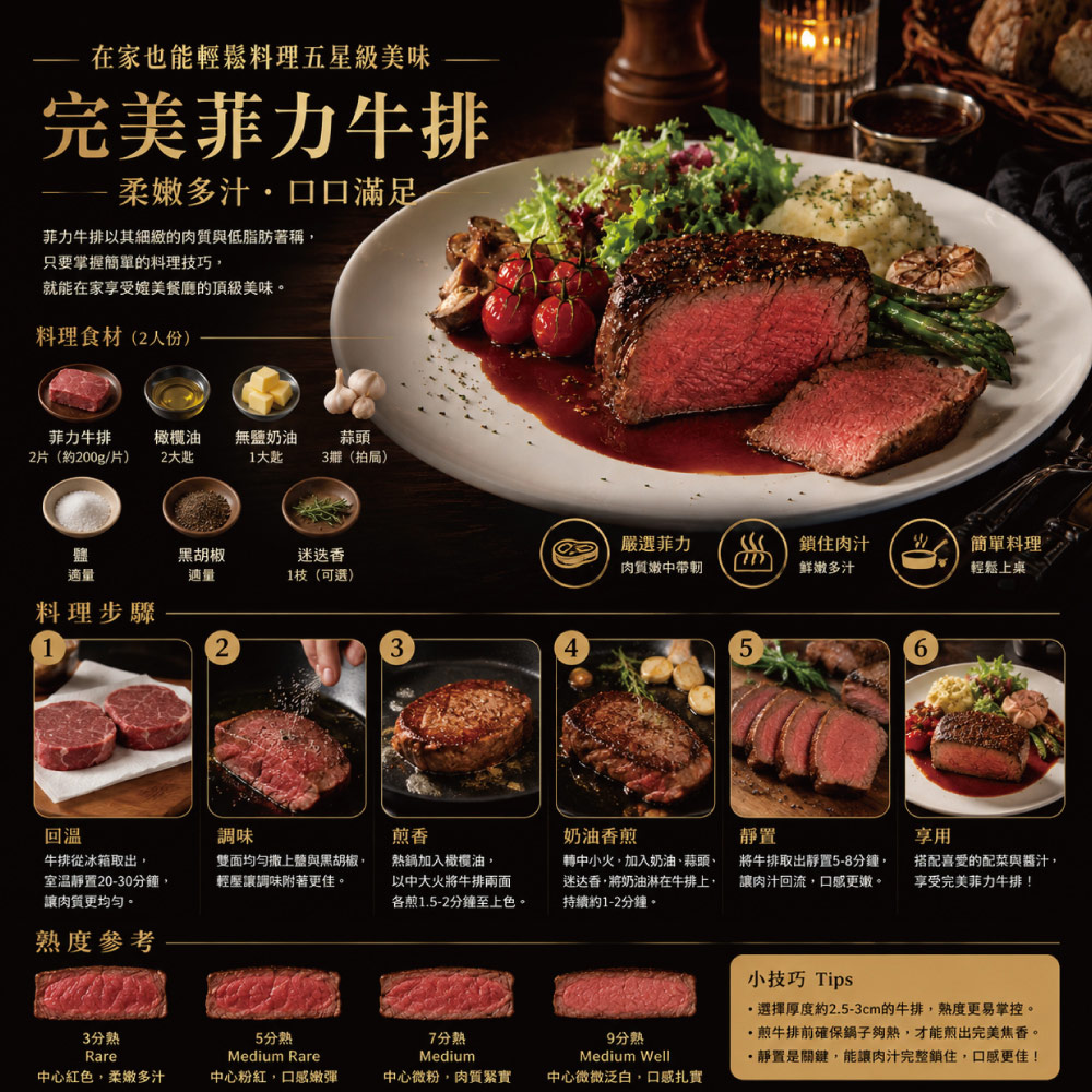 South American Grassland &ldquo;Heartland&rdquo; Aged Thick-Cut Beef Tenderloin, , large