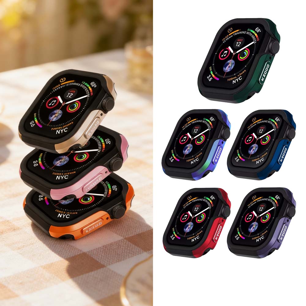 【山水之寶】KZDOO Apple Watch 7/8/9 45mm 保護殼 航空鋁合金雙料防摔殼, , large