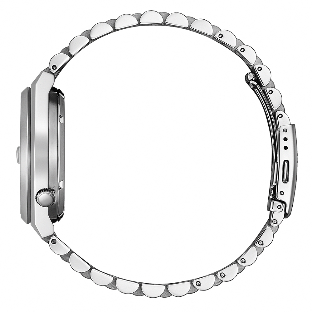CITIZEN 星辰 TSUYOSA 七彩限定 情人節推薦款 青春撞色機械錶-耀石黑 NJ0151-53E, , large