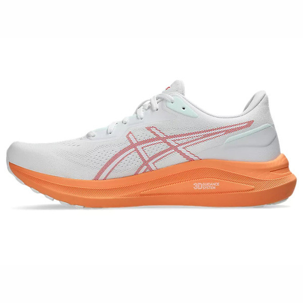 Asics Gt-1000 13 男 慢跑鞋 彈力 支撐 緩震 白 橘 [1011B858-101], , large