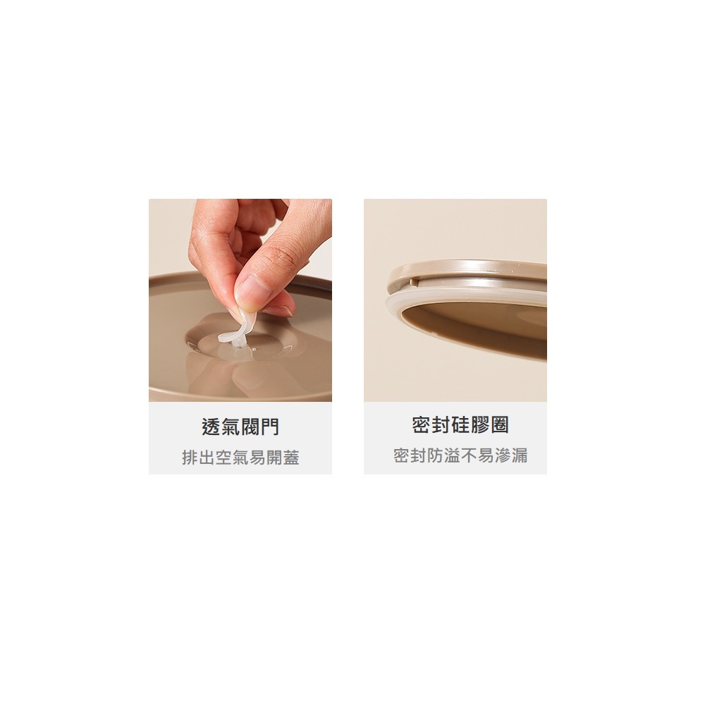 【A&R】日式304不鏽鋼三層保溫飯盒附贈湯匙+保溫袋 2600ML - 奶油白, , large