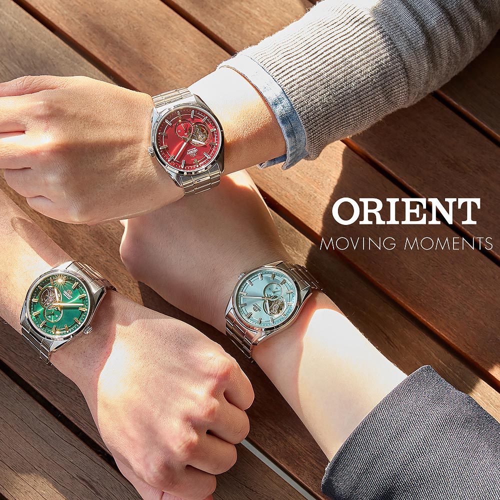 ORIENT 東方錶 SEMI-SKELETON系列 半鏤空機械錶-40.8 mm RA-AR0009L, , large
