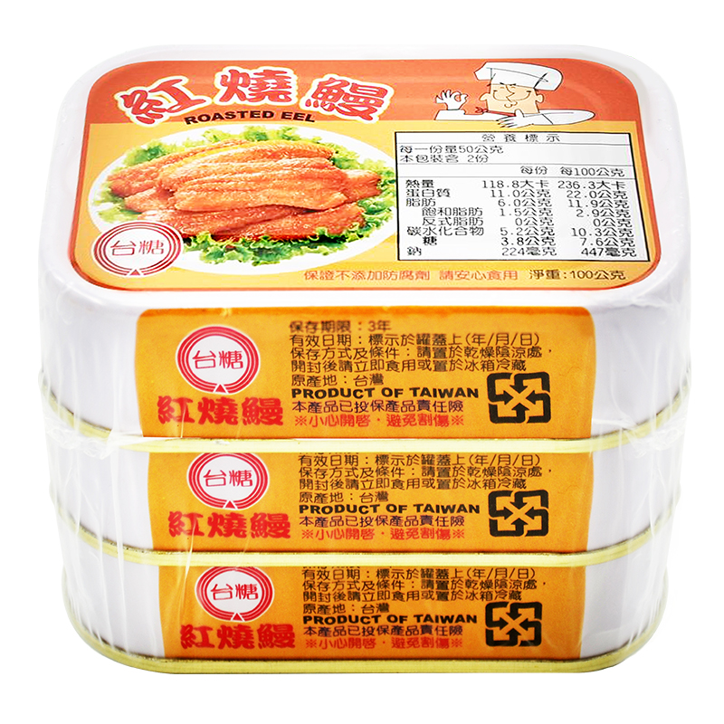 台糖紅燒鰻100g, , large