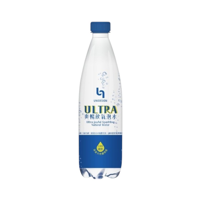 UNIDESIGN ULTRA爽暢飲氣泡水500ml毫升, , large