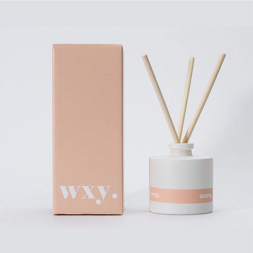 wxy CLASSIC DIFFUSER- aura.White Woods + Amber Down, , large