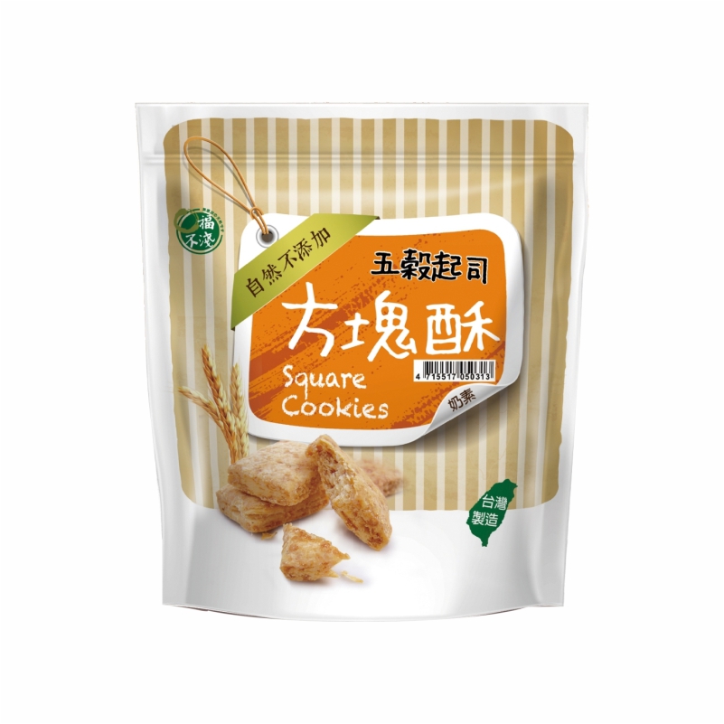 Koufood Square Cookies -Grain Cheese, , large