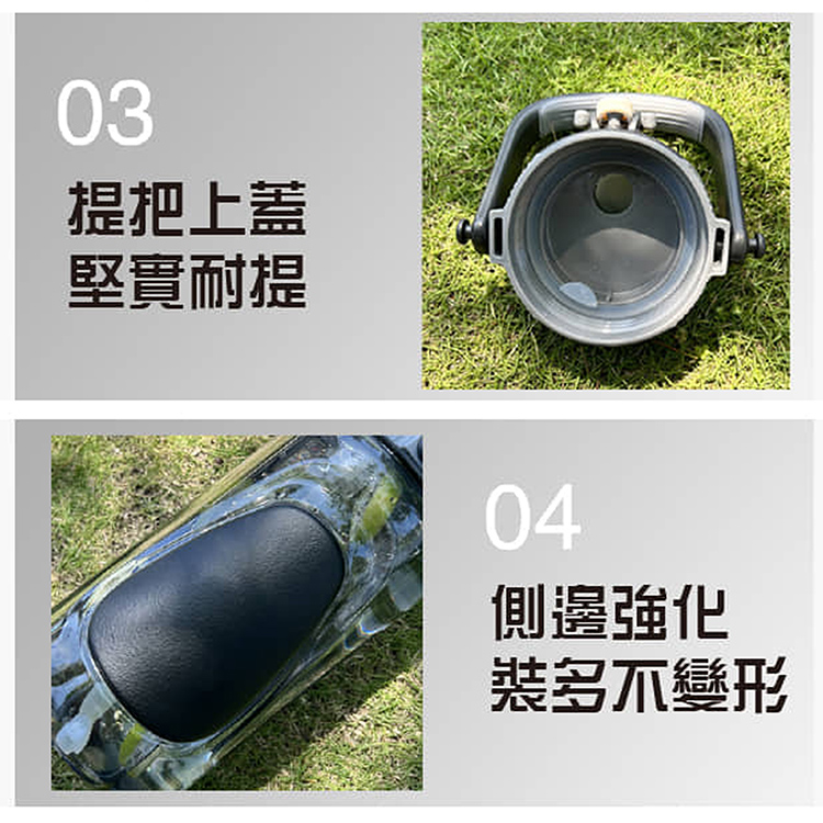 仙德曼Tritan酷涼壺-2000ml-白色-1支, , large