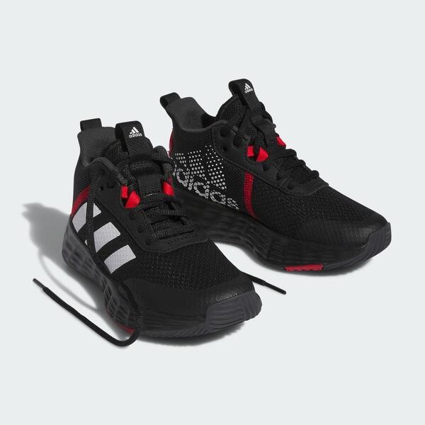 [Kixpress] Adidas Ownthegame 2.0 K 中大童 籃球鞋 運動 訓練 緩震 包覆 支撐 透氣 黑 [IF2693], , large