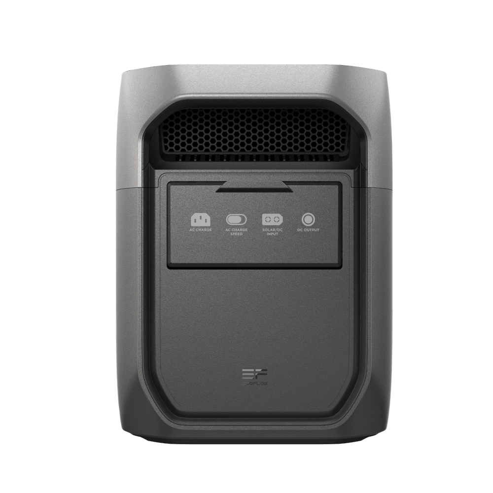 【固士特】EcoFlow Delta 3 Max 2400W戶外儲電設備+220W 便攜太陽能板+贈收納包(儲能電源 防颱必備 停電神器), , large