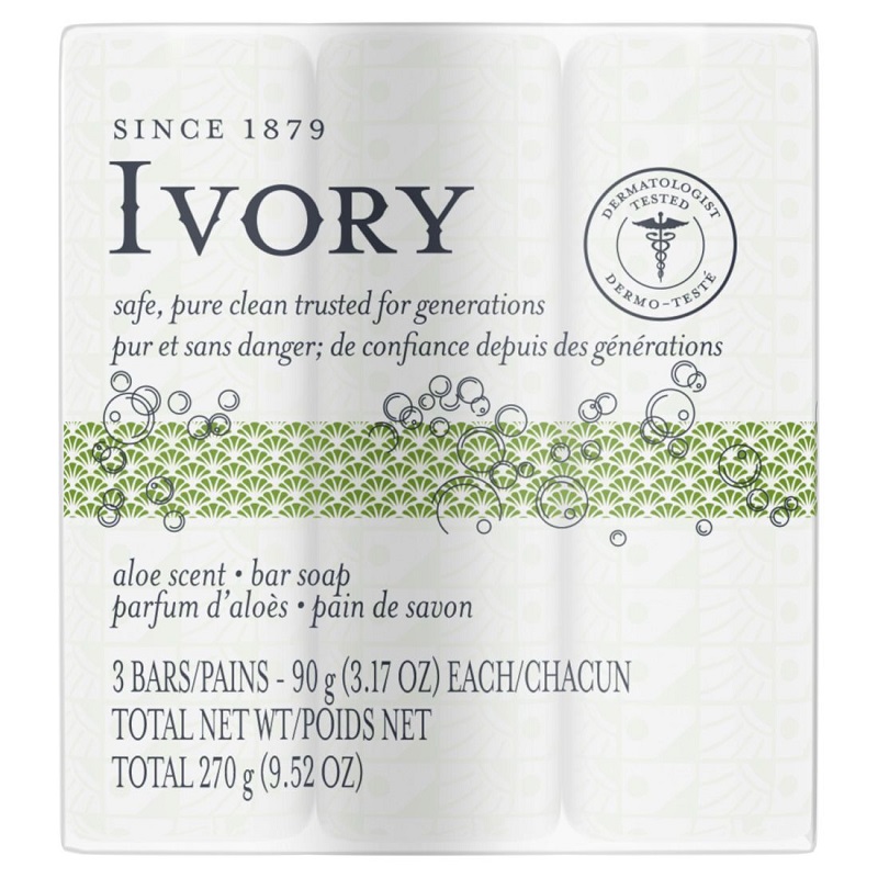不可販售Ivory蘆薈香皂3入, , large