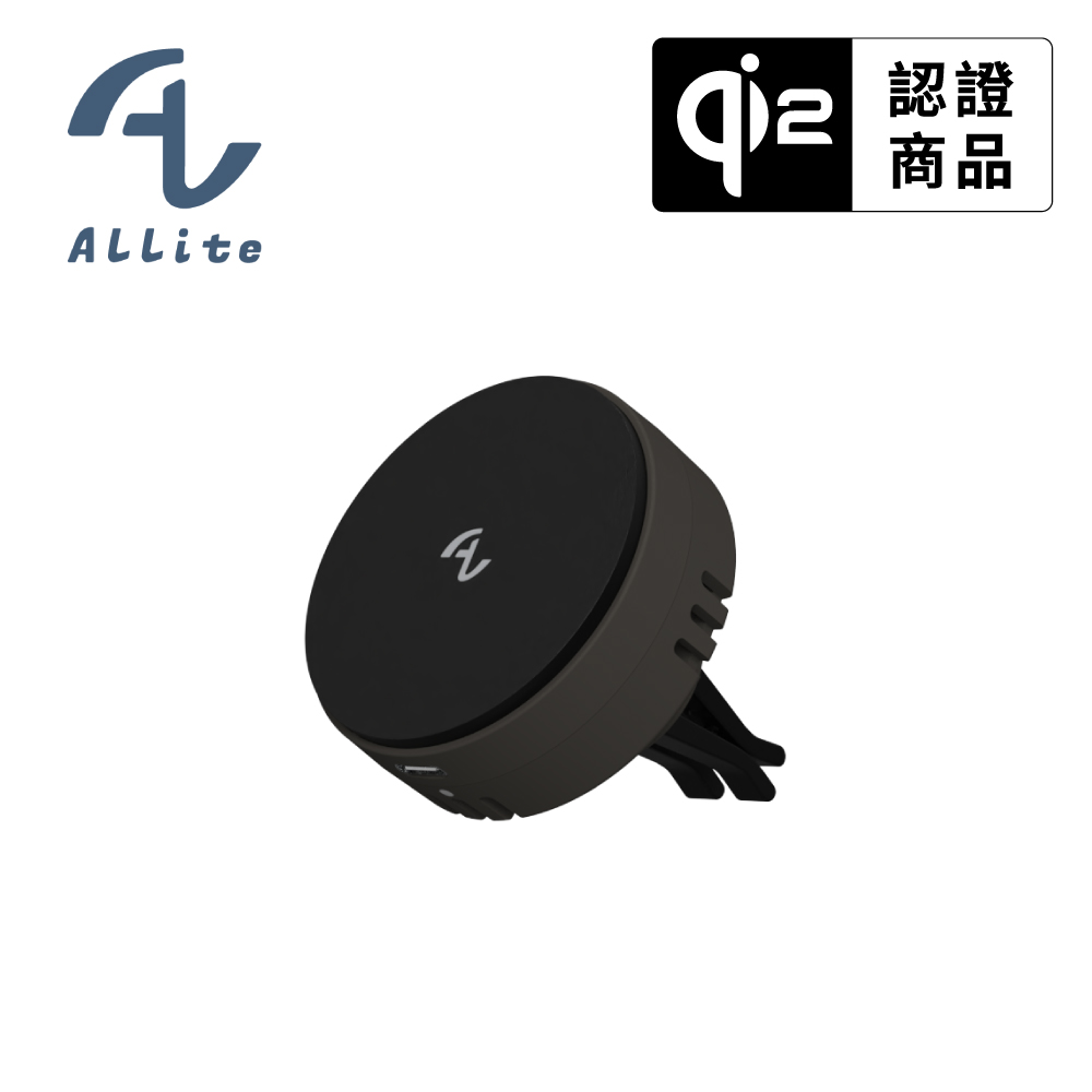[OneMore Co., Ltd.] Allite CF2 Multi-functional MagSafe Magnetic Charging Phone Stand - Urban Deep Black, , large