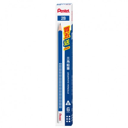 【 Pentel 飛龍 】三角鉛筆 /支 CB60T  -  多款可選, , large