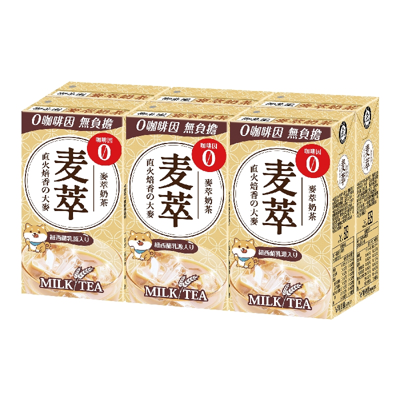 御茶園 無咖啡因麥萃奶茶 300ml, , large