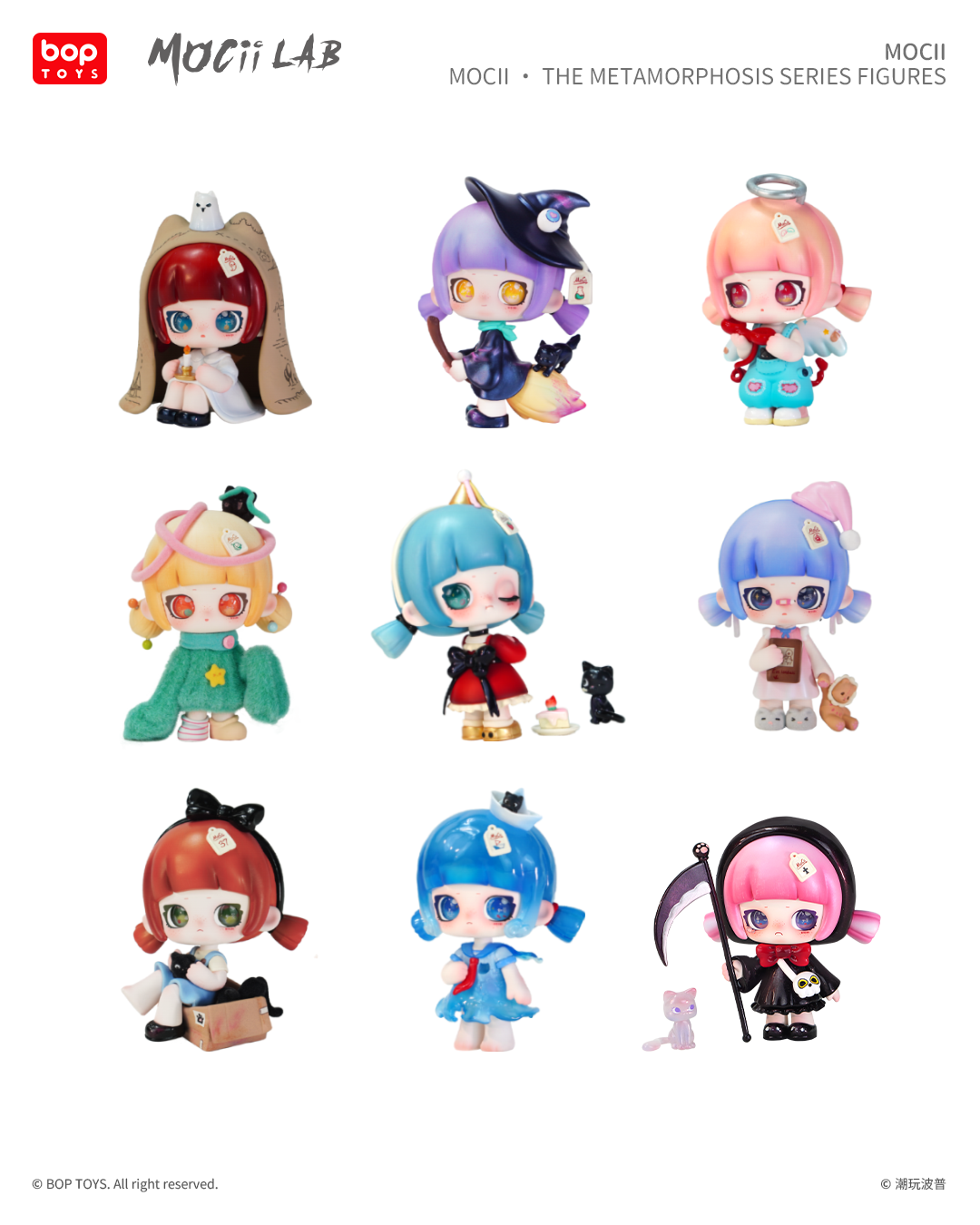 【BOPTOYS】MoCii 蛻變系列盲盒, , large